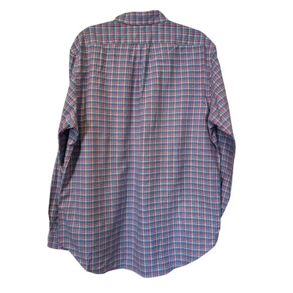 Ralph Lauren Shirt Men’s XL Multicolor Plaid Flesh Pony Long Sleeve Button Down - Picture 11 of 12